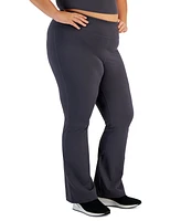 Id Ideology Plus High Rise Flared Leggings, Created for Macy's