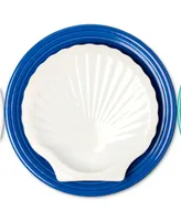 Fiesta Coastal Shell-Shaped Plate