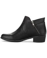 Sun + Stone Women's Adelinee Double Zip Ankle Booties, Created for Macy's