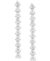 Effy Diamond Linear Drop Earrings (1-7/8 ct. t.w.) in 14k White Gold