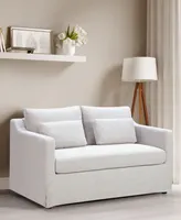 Lifestyle Solutions 58" Polyester Raleigh Loveseat