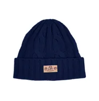 Bellemere New York Cable-Knit Cashmere Beanie