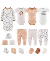 The Peanutshell Baby Boys Newborn Baby Tiny Dino 16-Piece Layette Gift Set