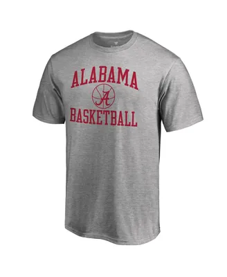 Men's Fanatics Heathered Gray Alabama Crimson Tide In Bounds T-shirt