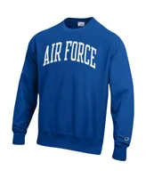 Men's Champion Royal Air Force Falcons Arch Reverse Weave Pullover Sweatshirt