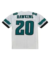 Men's Mitchell & Ness Brian Dawkins White Philadelphia Eagles 1996 Authentic Jersey