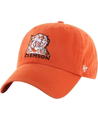 Men's '47 Brand Orange Clemson Tigers Franchise Fitted Hat