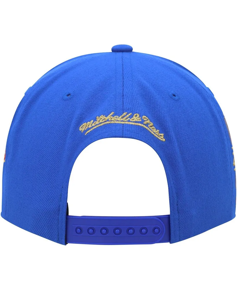 Men's Mitchell & Ness Blue Los Angeles Dodgers Champ'd Up Snapback Hat