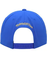 Men's Mitchell & Ness Blue Los Angeles Dodgers Champ'd Up Snapback Hat