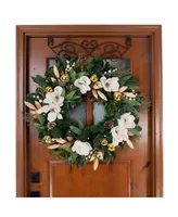 Village Lighting Company 30" Lighted Christmas Wreath