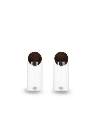 Sagaform Nature Salt and Pepper Shakers with Cork Stoppers, Set of 2