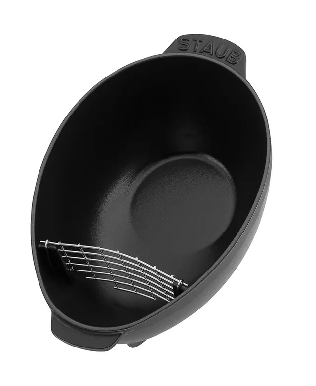 Cast Iron Seafood and Mussel Pot with Lid, 2 1/2-Qt.