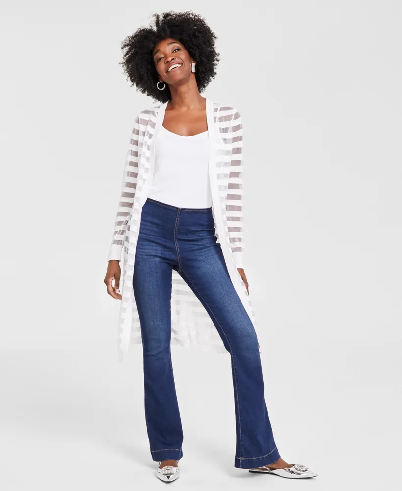 I.N.C. International Concepts Women's Studded Cardigan, Created for Macy's  - Macy's