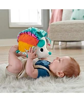 Fisher Price Cuddle and Snuggle Hedgehog Newborn Plush Sensory Toy - Multi