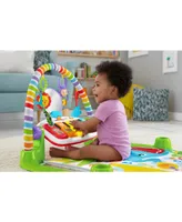 Fisher Price Deluxe Kick Play Piano Gym, Musical Newborn Toy - Multi