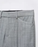 Mango Women's Pinstripe Suit Pants