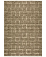 D Style Nusa Outdoor NSA10 1'8" x 2'6" Area Rug