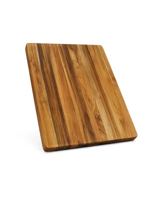 Streamdale Furniture Teak Cutting Board Reversible Chopping Serving Board Multipurpose Food Safe Thick Board