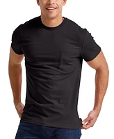 Men's Hanes Originals Tri-Blend Short Sleeve Pocket T-shirt