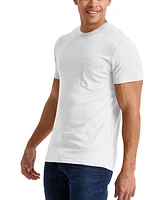 Men's Hanes Originals Tri-Blend Short Sleeve Pocket T-shirt