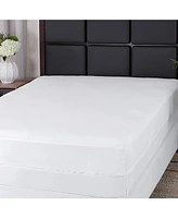 Guardmax Waterproof Zippered Mattress Encasement - Short Queen Size (9-11 Deep) - White