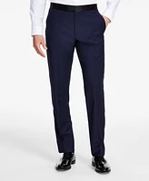 B by Brooks Brothers Men's Classic-Fit Stretch Solid Tuxedo Suit Separates Pant