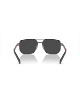 Prada Linea Rossa Men's Sunglasses, Mirror Ps 51ZS