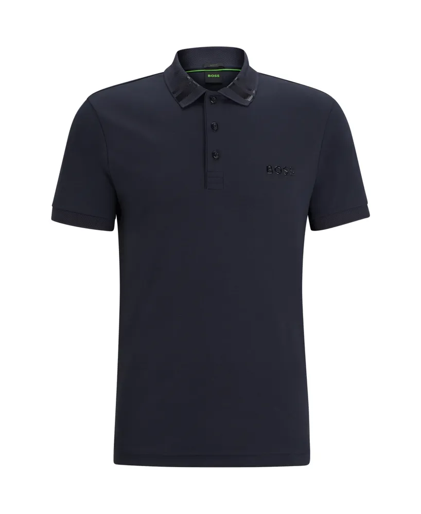 Boss by Hugo Boss Men's Logo Detail Slim-Fit Polo Shirt