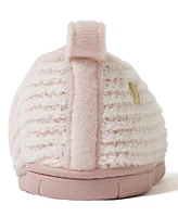 Dearfoams Women's Rachel Marled Chenille Closed Back Slippers