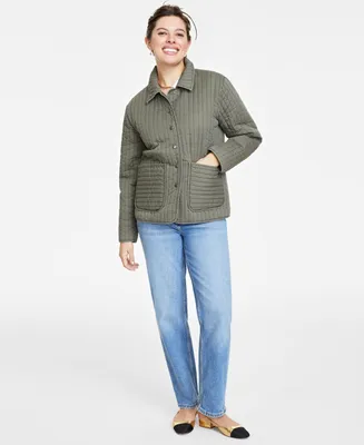 On 34th Women's Quilted Chore Jacket, Created for Macy's