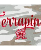 Women's Pressbox Camo Maryland Terrapins San Pablo Pullover Hoodie