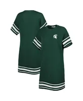 Women's Touch Green Michigan State Spartans Cascade T-shirt Dress