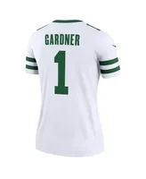 Women's Nike Sauce Gardner White New York Jets Alternate Legend Jersey