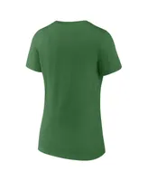 Women's Fanatics Green Oregon Ducks Evergreen Campus V-Neck T-shirt