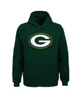 Big Boys Green Bay Packers Team Logo Pullover Hoodie