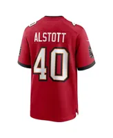 Men's Nike Mike Alstott Red Tampa Bay Buccaneers Retired Player Game Jersey