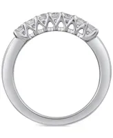 Diamond Seven Stone Band (1/3 ct. t.w.) in 14k White Gold