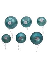 Kurt Adler 60-80Mm Glass Shiny Matte Mercury Ball Ornaments, 20 Piece Set