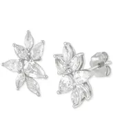 Grown With Love Lab Grown Diamond Marquise & Pear Stud Earrings (1-1/2 ct. t.w.) in 14k White Gold