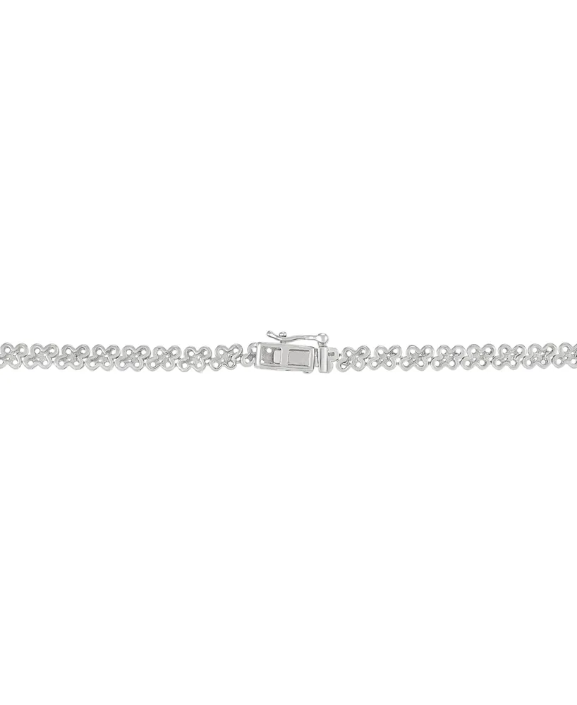 Grown With Love Lab Grown Diamond 17-1/4" Collar Necklace (5 ct. t.w.) in 14k White Gold