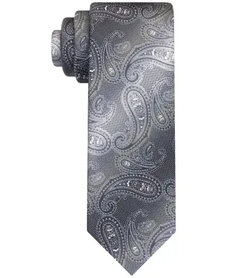 Van Heusen Men's Shimmering Paisley Tie