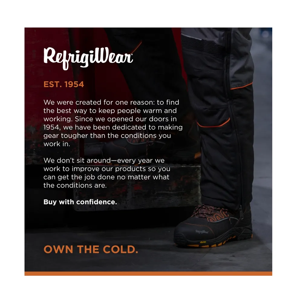 RefrigiWear Women's PolarForce Hiker, Insulated Waterproof Leather Work Boots