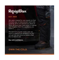 RefrigiWear Women's PolarForce Hiker, Insulated Waterproof Leather Work Boots