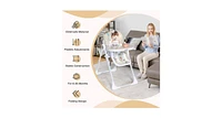 Baby High Chair Folding Feeding Chair with Multiple Recline and Height Positions