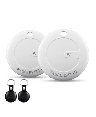 Wasserstein WTag Bluetooth Tracker - MFi Certified Luggage Trackers, Key Tracker, Pet Tracker, Phone Tracker, and More