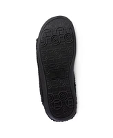 Isotoner Signature Women's Memory Foam Tinsley Leather Berber Clog Comfort Slippers
