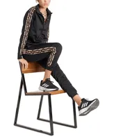 adidas Women's Tricot Slim Printed 3-Stripe Track Jacket