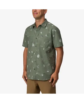Reef Men's Bloom Short Sleeves Woven Shirt