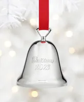 Reed & Barton 2023 Silver-Tone-Plate Christmas Annual Bell