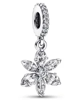 Pandora Cubic Zirconia Sparkling Herbarium Cluster Dangle Charm